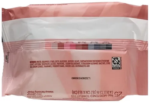 Vista 4 de CVS Beauty - Toallitas limpiadoras calmantes, toallitas faciales desmaquillantes, 100% paño a base de plantas, 25 unidades - 1 unidad