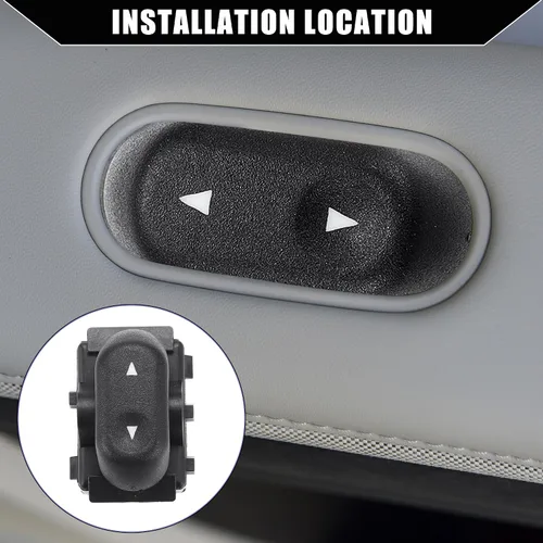 Vista 2 de NO.5L1Z-14529-BA Botones de interruptor de control de ventana para Ford Expedition 2003-2006 para Ford F-150 2004-2008 / lado