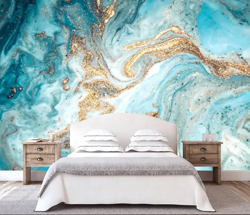 Vista 9 de Papel pintado en blanco y negro de la ciudad de Nueva York, mural de pared pintado a mano Times Square para decoración de sala de estar, dormitorio