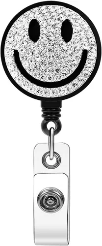 Vista 8 de Portatarjetas de enfermera, accesorios para el trabajo, lindos carretes de insignias, cordones retráctiles para insignias de identificación con un