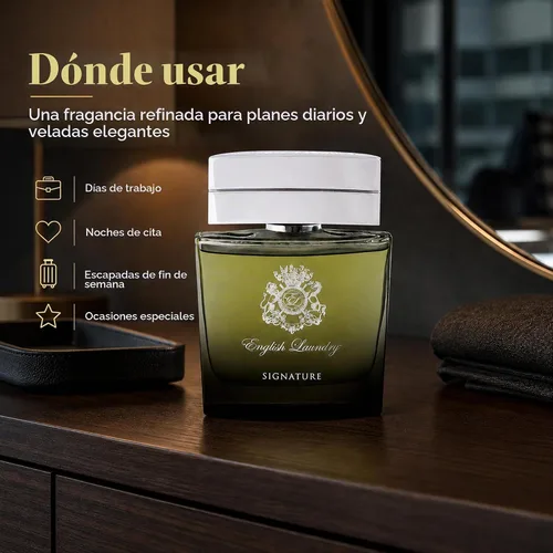 Vista 3 de english laundry Signature Eau de Parfum,.