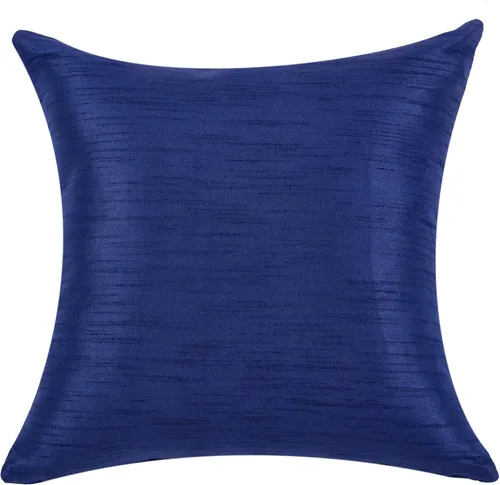 Vista 7 de Almohadas bordadas de 12 x 12 pulgadas, fundas de almohada pequeñas decorativas para sofá, fundas de almohada azules, paquete de 2, almohadas