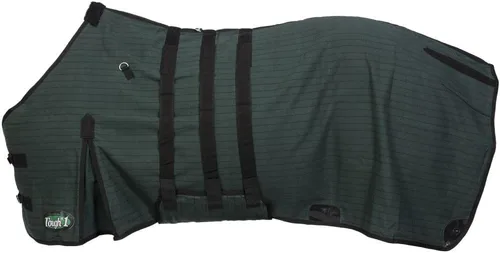 Vista 2 de Tough 1 - Cobija para caballos con tiras de amarre por el vientre