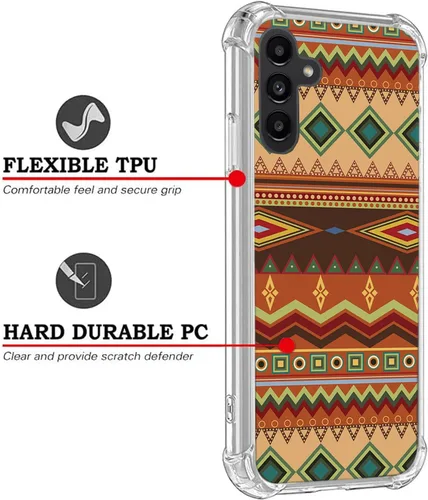 Vista 2 de CasesOnDeck Funda compatible con [Samsung Galaxy A54 5G / A54 5G] Funda de TPU, funda de poliuretano termoplástico flexible delgada y transparente