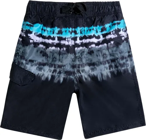 Vista 50 de Kanu Surf Traje de baño de playa con protección UPF 50+ de secado rápido para niños Dominica Verde