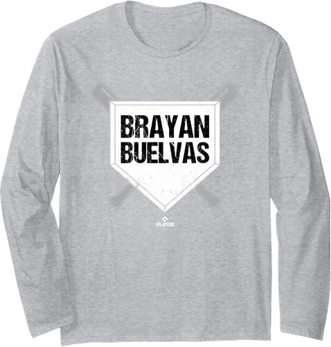 Vista 3 de Homeplate Gameday Brayan Buelvas Prospect Baseball Fan Gear Long Sleeve T-Shirt