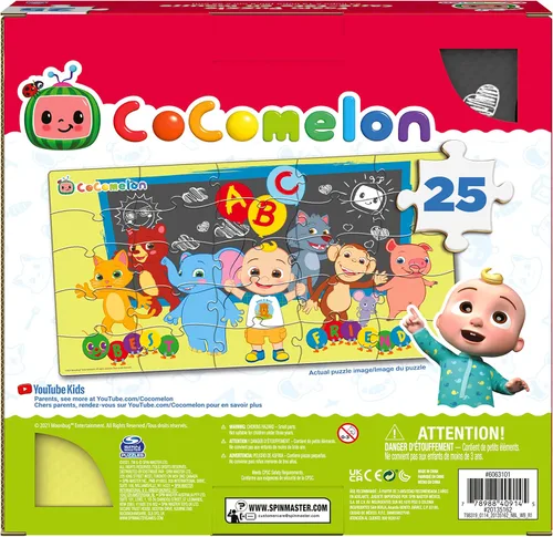 Vista 4 de Spin Master Games Cocomelon Best Friends - Rompecabezas de espuma de 25 piezas para niños