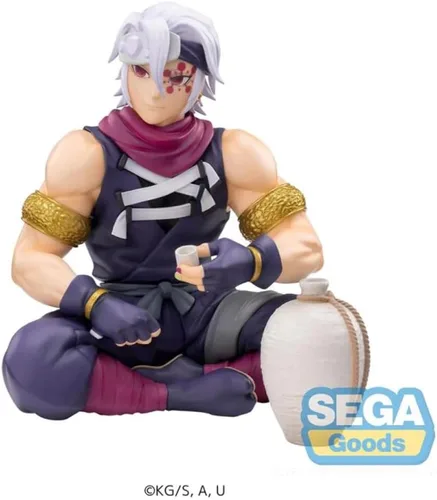 Vista 4 de SEGA Goods Demon Slayer - Tengen Uzui Shinobi - Figura PM Perching 4.3 in
