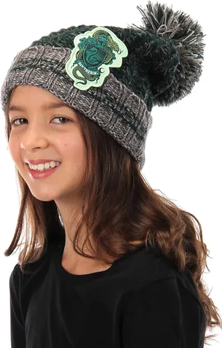 Vista 5 de elope Harry Potter House - Gorro de pompón jaspeado, Verde