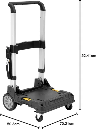 Vista 11 de DEWALT DWST1-71196 Cajas de herramientas-TOUGHSYSTEM & TSTAK, negro/plateado
