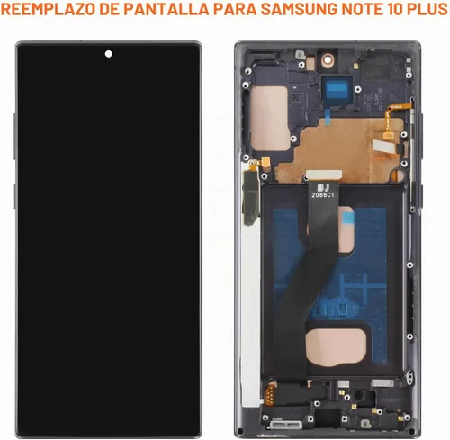 Vista 3 de INCELL - Pantalla de repuesto para Samsung Galaxy Note 10 Plus para Samsung Note 10 Plus, pantalla LCD N975F SM-N975U, digitalizador LCD, montaje