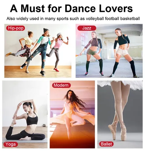 Vista 7 de SUJAYU Rodilleras para mujeres y hombres, rodilleras suaves para baile, voleibol, para mujeres y hombres, equipo de lucha, almohadilla de choque