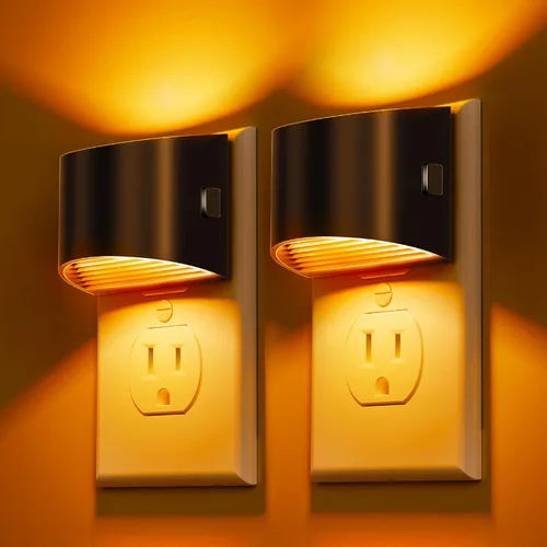 Vista 17 de L LOHAS LED Las luces nocturnas se enchufan en la pared con 3CCT ajustable, luz nocturna de 1W (1600K/3000K/5000K), 1W Nightlights Plug in Wall