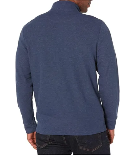 Vista 2 de vineyard vines Suéter con cremallera de un cuarto para hombre