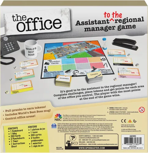 Vista 7 de The Office TV Show, asistente del juego de fiesta de gerente regional, para adultos y adolescentes a partir de 16 años