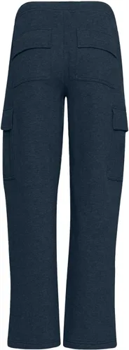Vista 5 de Pantalones deportivos para mujer, casuales, con forro polar, cintura alta, color sólido, pantalones deportivos con bolsillos