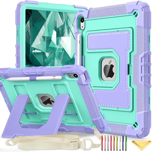 Vista 29 de Funda transparente con soporte para iPad Air 3 (Air 3ª generación) de 10.5 pulgadas 2019 y iPad Pro de 10.5 pulgadas 2017 con soporte