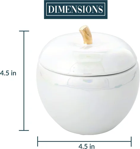 Vista 3 de Pavilion Gift Company - Vela de cera de soja de 4.5" x 4" Best Teacher Ever 100% 8 oz - Aroma Serenity