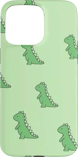 Vista 31 de Lindo dinosaurio verde bebé Dino TRex en verde para mujeres y niñas caso para iPhone 17