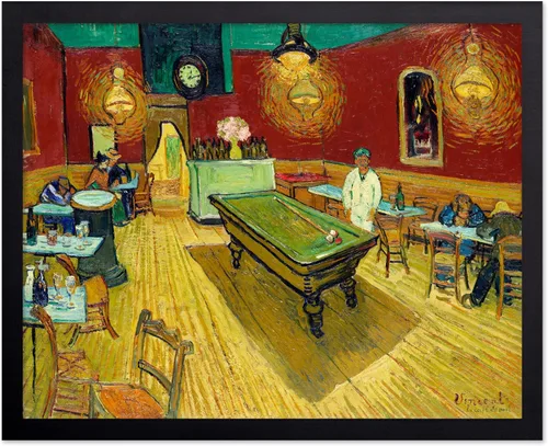 Vista 95 de Poster Master Póster clásico de Van Gogh, impresión impresionista vintage, regalo para artista, pintor, autorretrato, sombrero de paja, dibujo