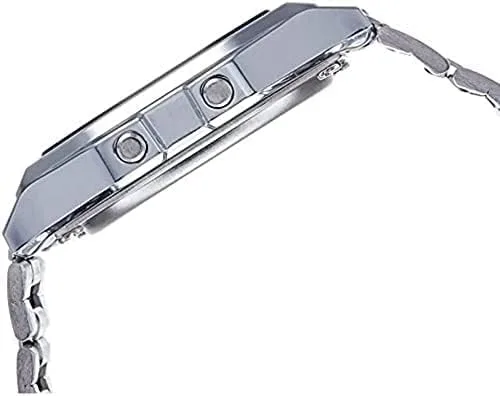 Vista 4 de Casio A158WA-1DF Unisex Reloj de pulsera de cuarzo