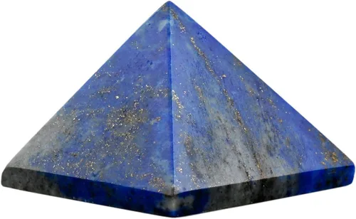 Vista 15 de SUNYIK Pirámide de piedra natural, generador de energía de punto de cristal curativo Reiki, decoración metafísica de cuarzo amatista, 1-1 1/8