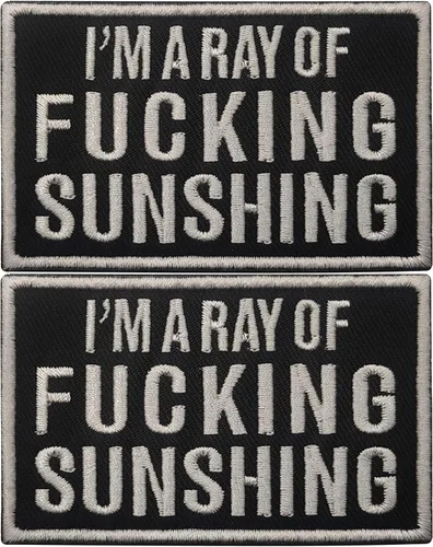 Vista 24 de I Hate Being Right All the Time Bordado Tela Apliques Parches Divertidos Tácticos Militar Moral Combate Brazalete Insignias Color_a