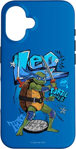 Vista 32 de Teenage Mutant Ninja Turtles: Mutant Mayhem Leo Turtle Power - Carcasa para iPhone 17