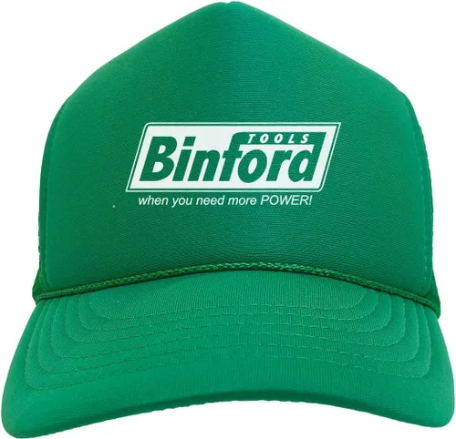 Vista 20 de Binford Tools - Sombrero de camionero divertido de dos tonos para TV Parody Beige/Marrón