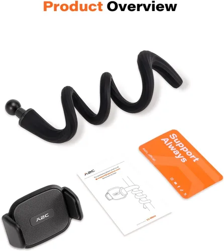 Vista 7 de A2C Soporte flexible para teléfono para cinta de correr, pelotón, cochecito, carrito de compras, escritorio, cuello de cisne para teléfonos