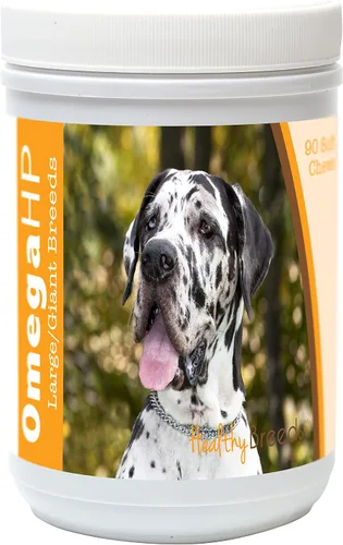 Vista 137 de Healthy Breeds Affenpinscher Omega HP - Masticables suaves para piel y pelaje, 60