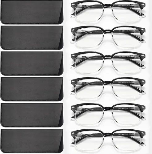 Vista 7 de NOVIVON Reading Glasses for Women, Reading glasses men, Blue Light Blocking Readers, Computer eye glasses, Cheaters