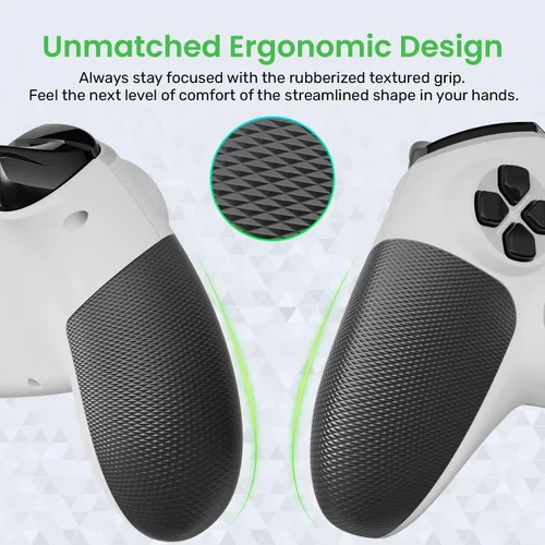 Vista 6 de IFYOO PC Steam Game Controller ONE Pro Wired USB Gaming Gamepad Joystick Compatible with ComputerLaptopWindows 111087XP AndroidPhoneTabletTVBox PS3