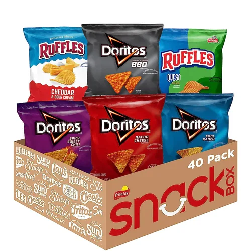 Vista 14 de Frito-Lay Chips y Jack Link's Meats Snack Mix Paquete variado (paquete de 30)