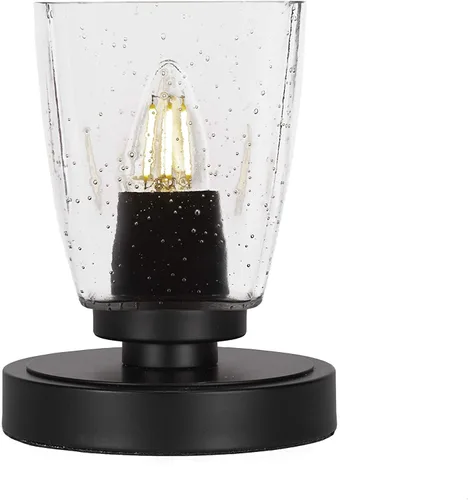 Vista 97 de Luna - Lámpara de mesa con 1 luz en granito oscuro (51-DG-300)