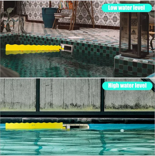 Vista 8 de NICENICY Brazo de desnatador de piscina, protector de desnatador de piscina, desnatador de piscina manos libres para recoger escombros, se adapta a