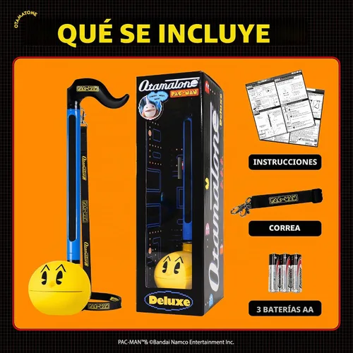 Vista 5 de Otamatone Deluxe PAC-MAN Sintetizador Electrónico Instrumento Musical