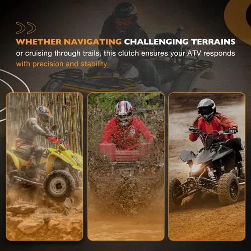 Vista 4 de Embrague de transmisión principal con resorte y contrapesos Compatible con 2014-2019 Polaris Ranger 570 2012-2019 Polaris RZR 570 NON-EBS