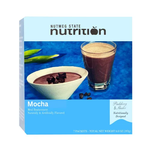 Vista 17 de Nutmeg State Nutrition - Pudín o batido, bajo en calorías, 0.53 oz de proteína, bajo en grasa, 7 porciones por caja (chocolate)