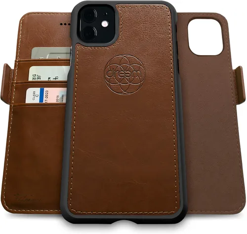Vista 16 de Dreem - Funda y cartera Fibonacci 2 en 1 para iPhone Negro