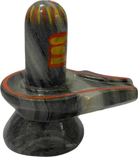 Vista 3 de Escultura de Murti Murti-Shiv Ling Idol Murti-Shiv Ling Idol Murti (5 pulgadas)