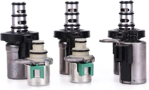 Vista 4 de 4F27E Solenoide de cambio de transmisión EPC PWM Solenoide Compatible con Ford Fiesta (paquete de 6)