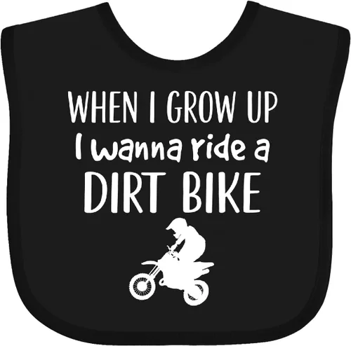 Vista 20 de inktastic Babero para bebé de motocross Future Dirt Biker