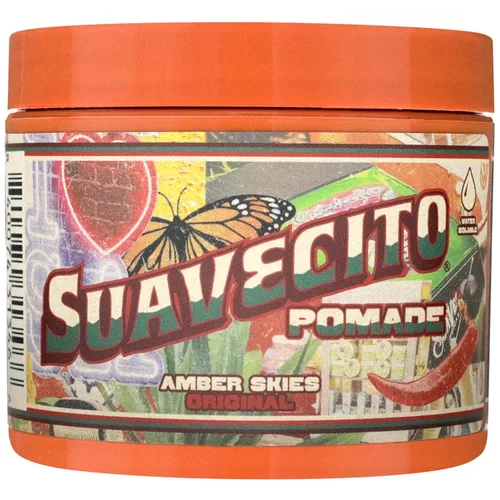 Vista 6 de Suavecito Pomade Original Hold For Men 4 oz, 1 paquete – Gel de cabello sin escamas de brillo medio como cera a base de agua – Fácil de lavar – Se