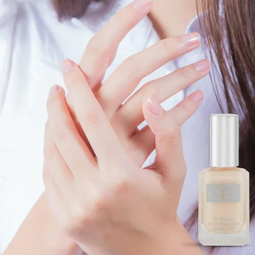 Vista 3 de Karma Naturals Esmalte de uñas – No tóxico, vegano y libre de crueldad (Creme Brulee, 0.43 onzas líquidas)