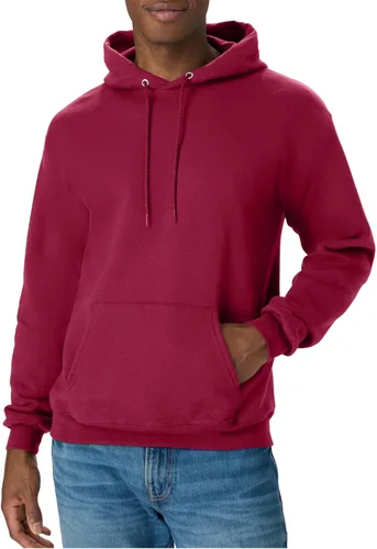 Vista 26 de Hanes Men's Hoodie - EcoSmart Fleece Hooded Sweatshirt for Men & Women - Midweight Fleece - Big & Tall Available