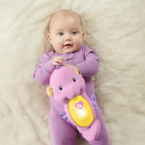 Vista 3 de Fisher-Price Soothe & Glow Seahorse, Pink