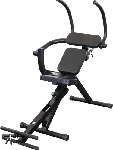 Vista 2 de Mejor banco de abdominales semi reclinado Fitness, máquina de entrenamiento para músculos abdominales superiores e inferiores para gimnasio en casa