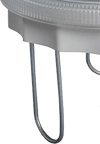 Vista 6 de Allied Precision Bird Scene 8WW Solar Water Wiggler, 5 pulgadas, gris