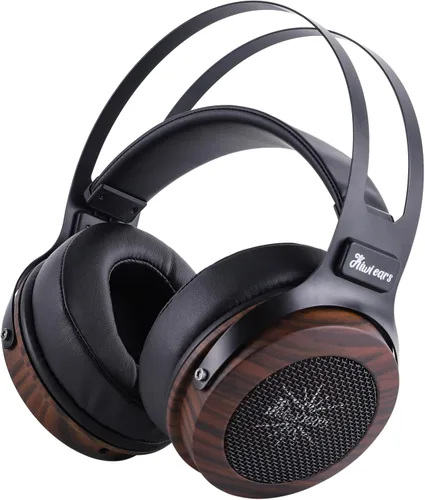 Vista 4 de Kiwi Ears Altruva - Auriculares sobre la oreja, con cable de alta fidelidad de 1.97 pulgadas (1.969 in) con controlador dinámico, auriculares